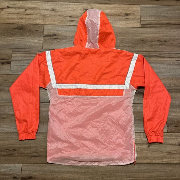 Men's adidas BR8 OTH Anorak Hooded Windbreaker Jacket SMALL Solred Lightweight - Picture 9 of 9